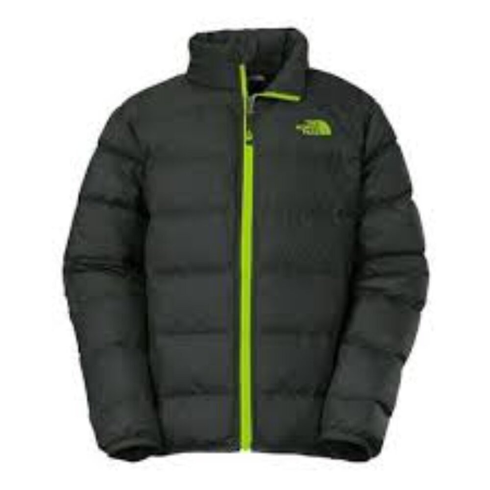 The North Face Kids Jacket - Black and Yellow